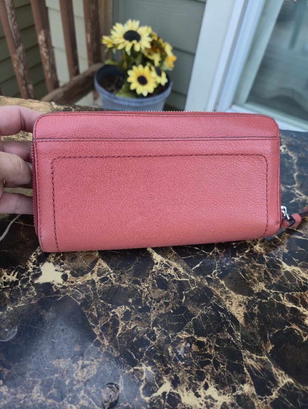 Coach Park Double Accordian Zip Wallet - Picture 2 of 13